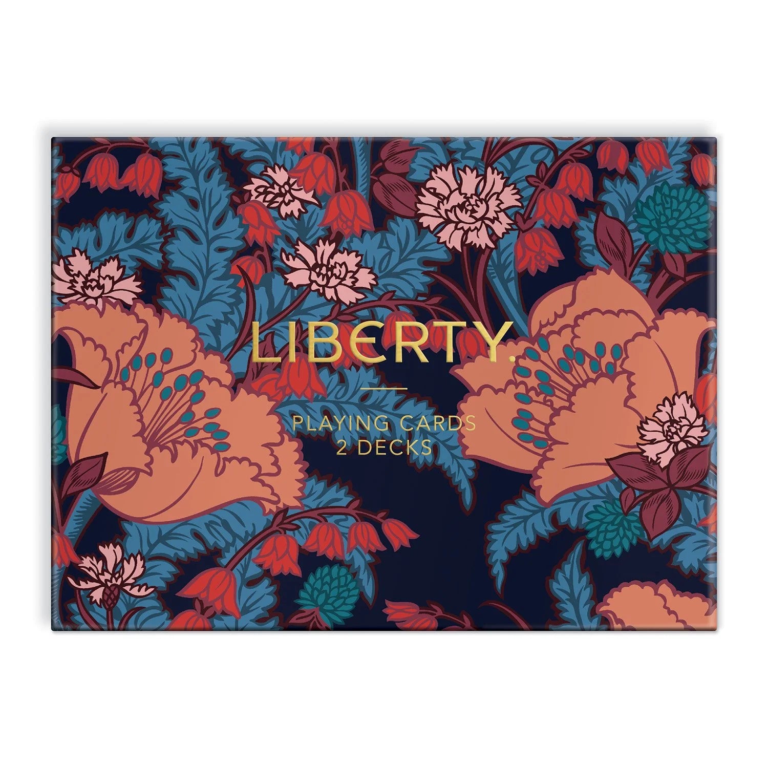 LIBERTY FLORAL PLAYING CARD SET – Ink & Feathers