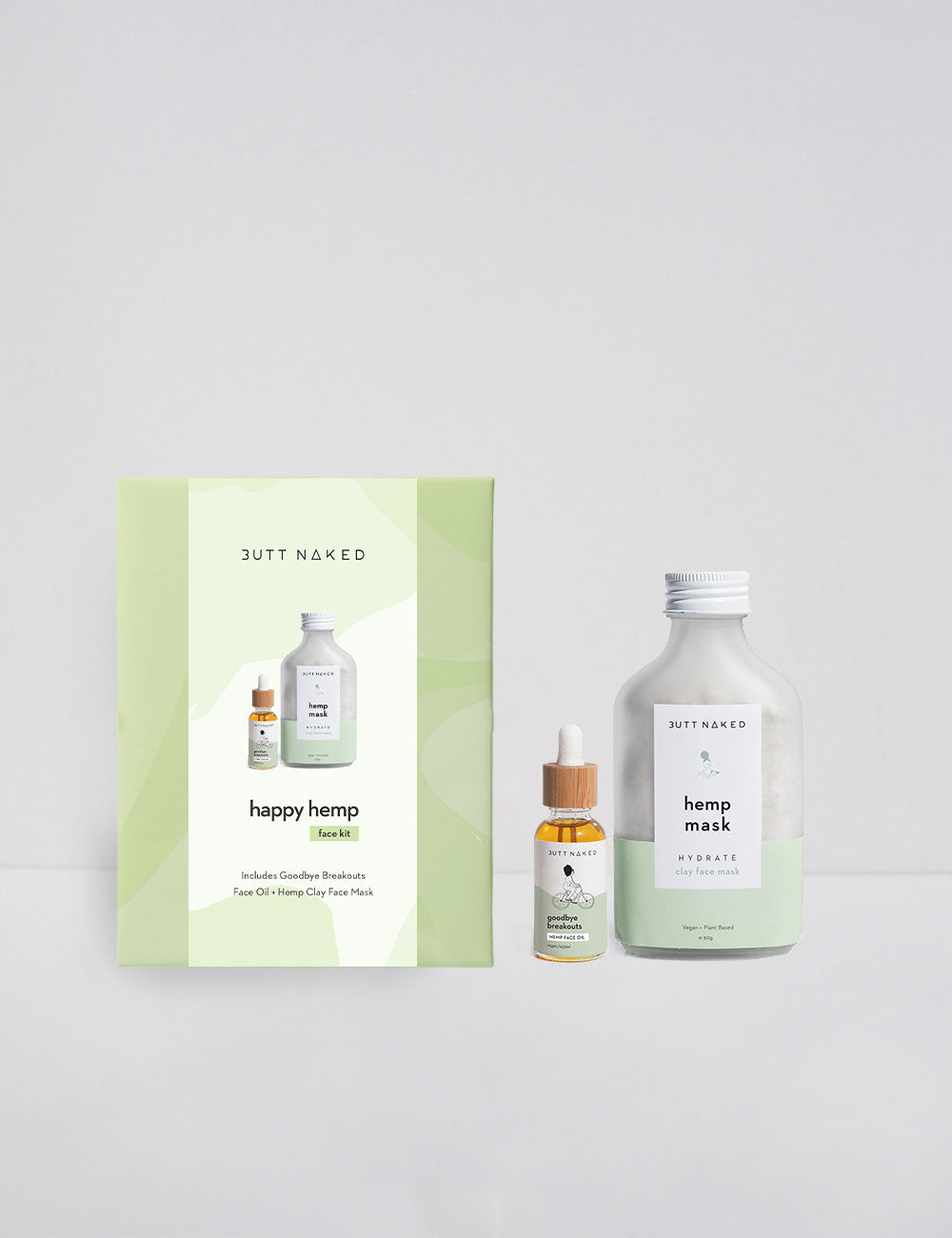 BUTT NAKED BODY - GIFT PACK - HAPPY HEMP