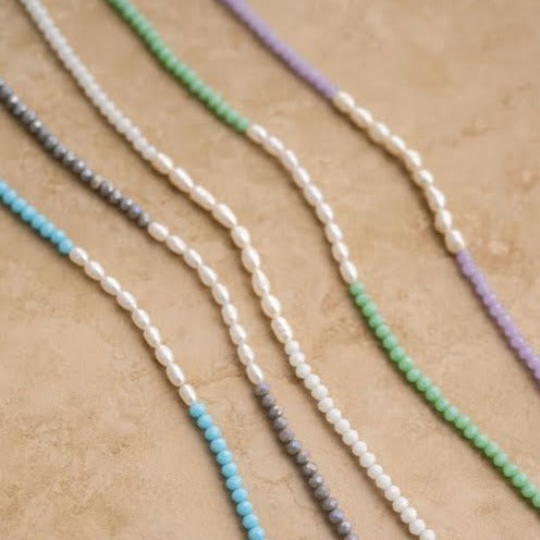 INDIGO & WOLFE - NECKLACE - ARLO - ICE