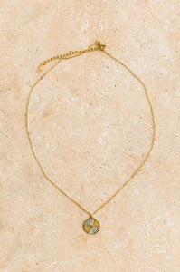 INDIGO & WOLFE - NECKLACE - MEDALLION