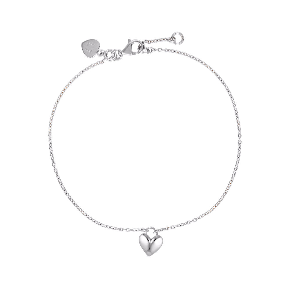 LINDA TAHIJA - SILVER MINI AMORE BRACELET