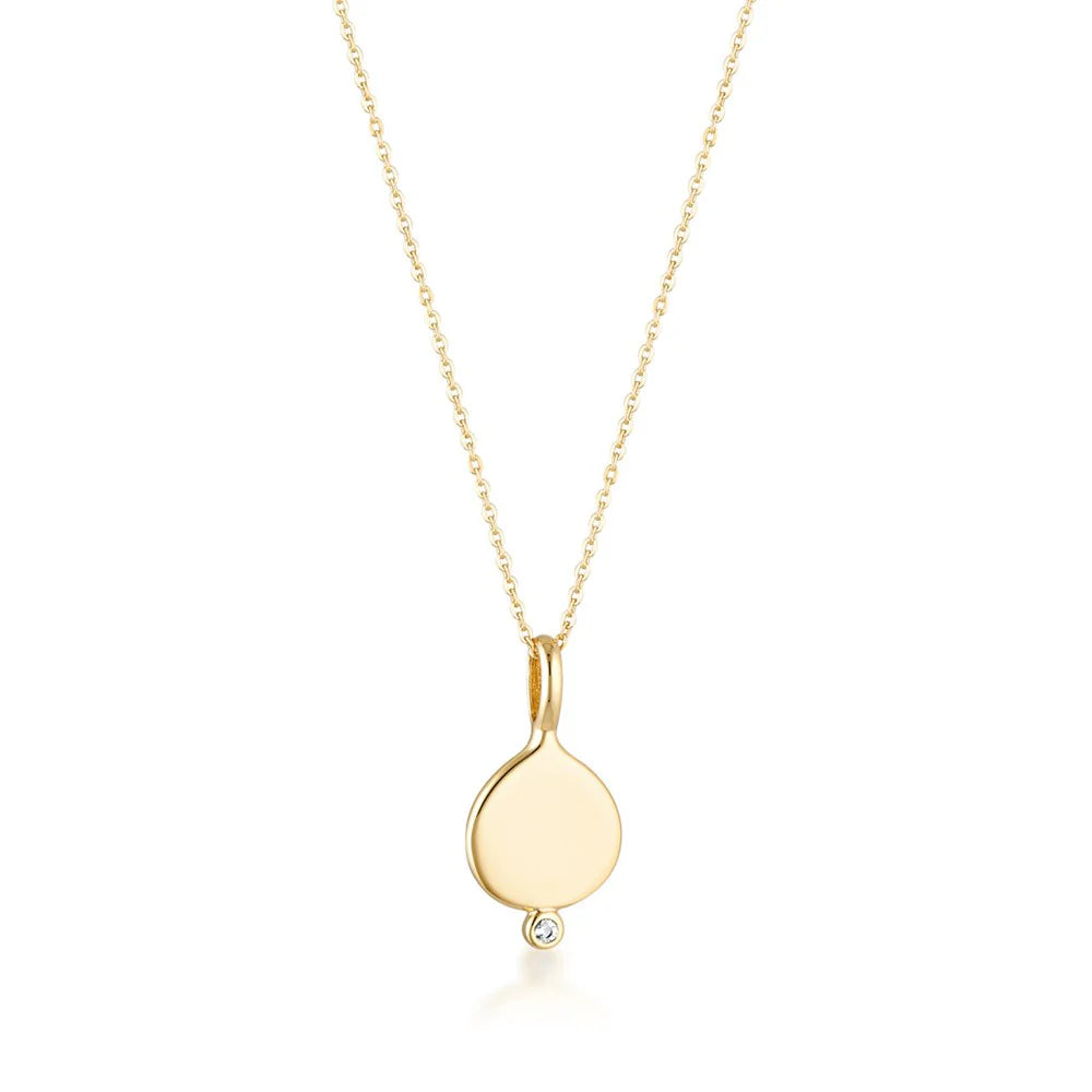 LINDA TAHIJA - FIELD NECKLACE - 18K GOLD VERMEIL
