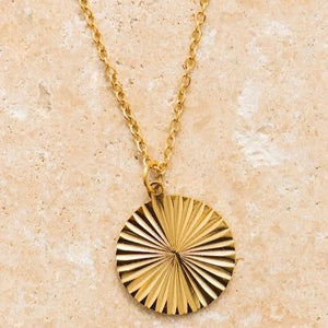 INDIGO & WOLFE - NECKLACE - MEDALLION