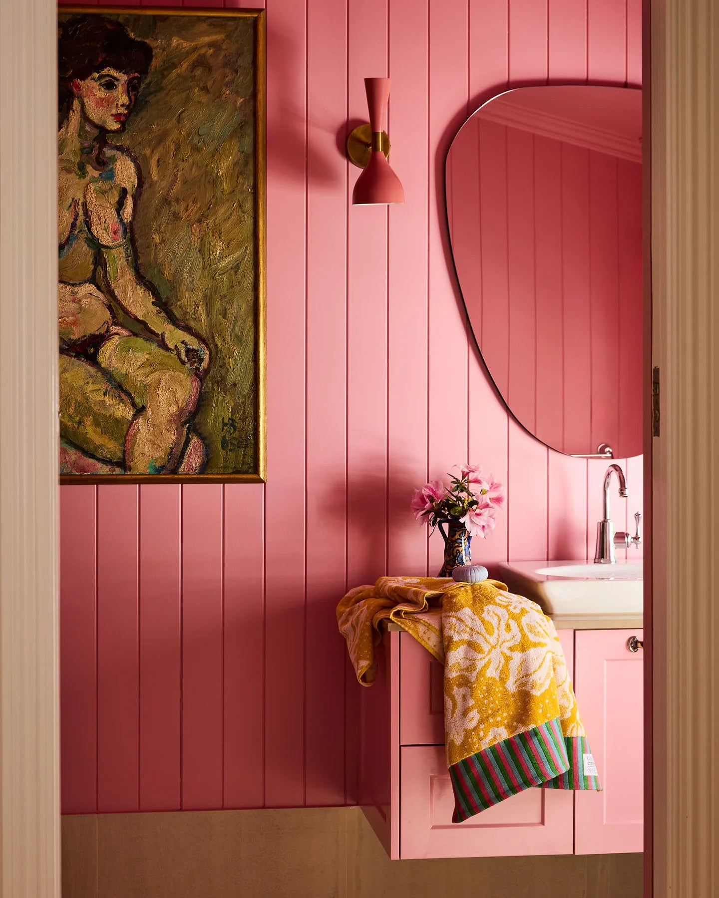 KIP & CO x ANNA SPIRO - ELSTERNWIG FIG TERRY BATH TOWEL