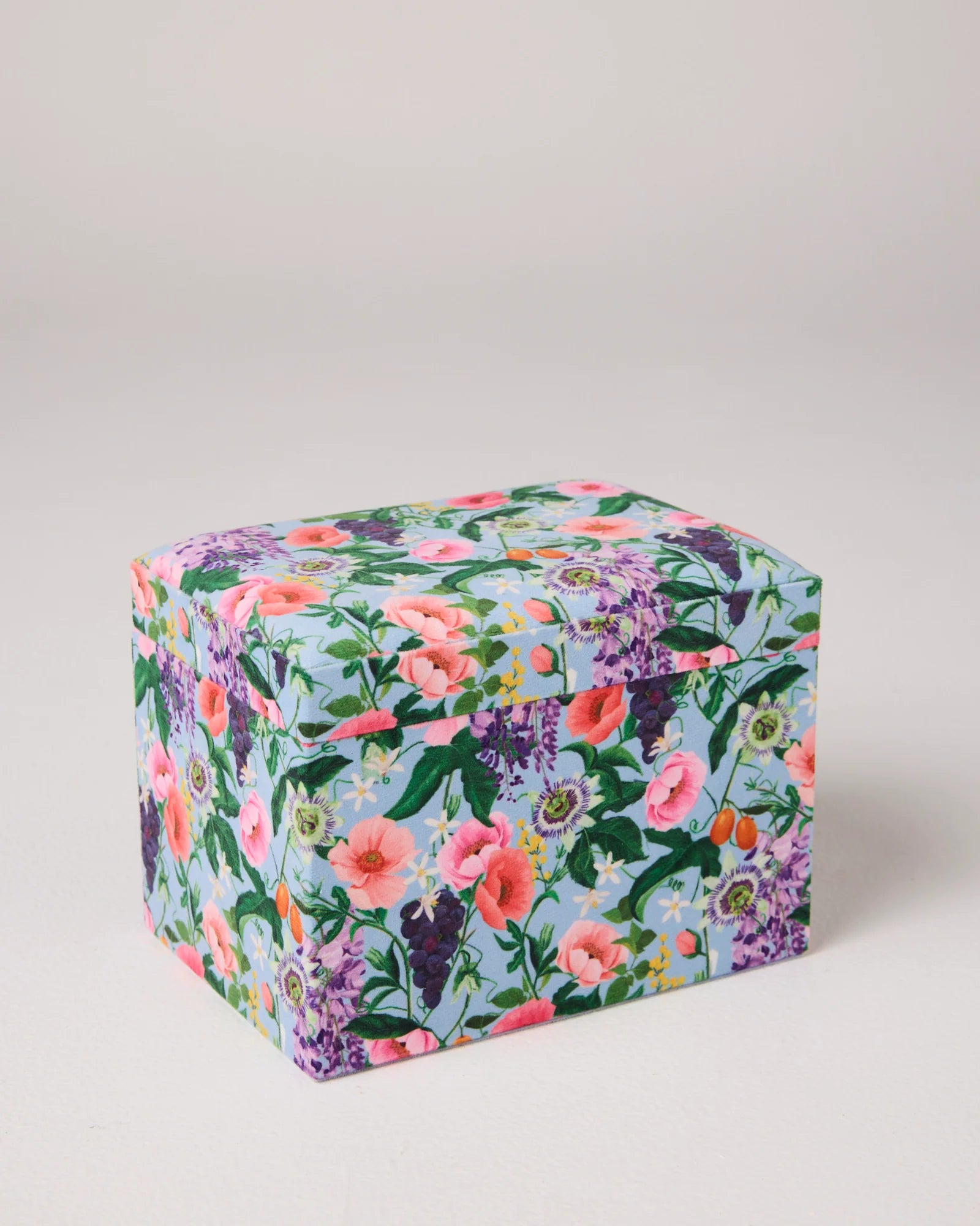 KIP & CO - LARGE VELVET JEWELLERY BOX - SPRING IN THE AIR
