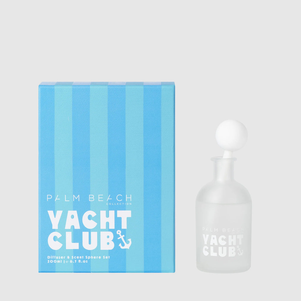 PALM BEACH COLLECTION - YACHT CLUB REED DIFFUSER + SCENT SPHERE 200ML