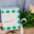 PALM BEACH COLLECTION - THANK YOU SCENTED CANDLE 350g