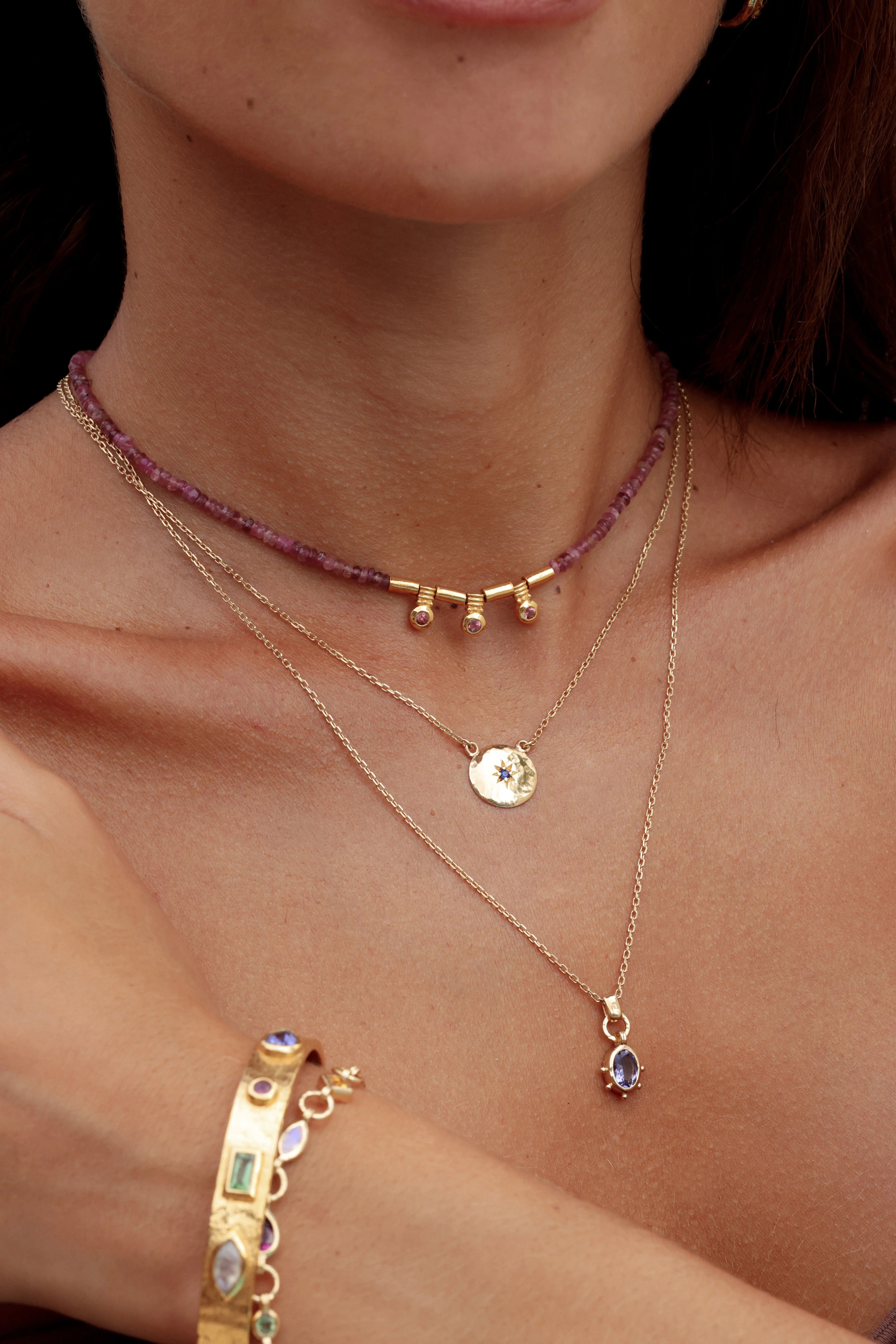 TONIMAY - GIA MOONSTONE SILVER NECKLACE
