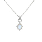 TONIMAY - GIA MOONSTONE SILVER NECKLACE