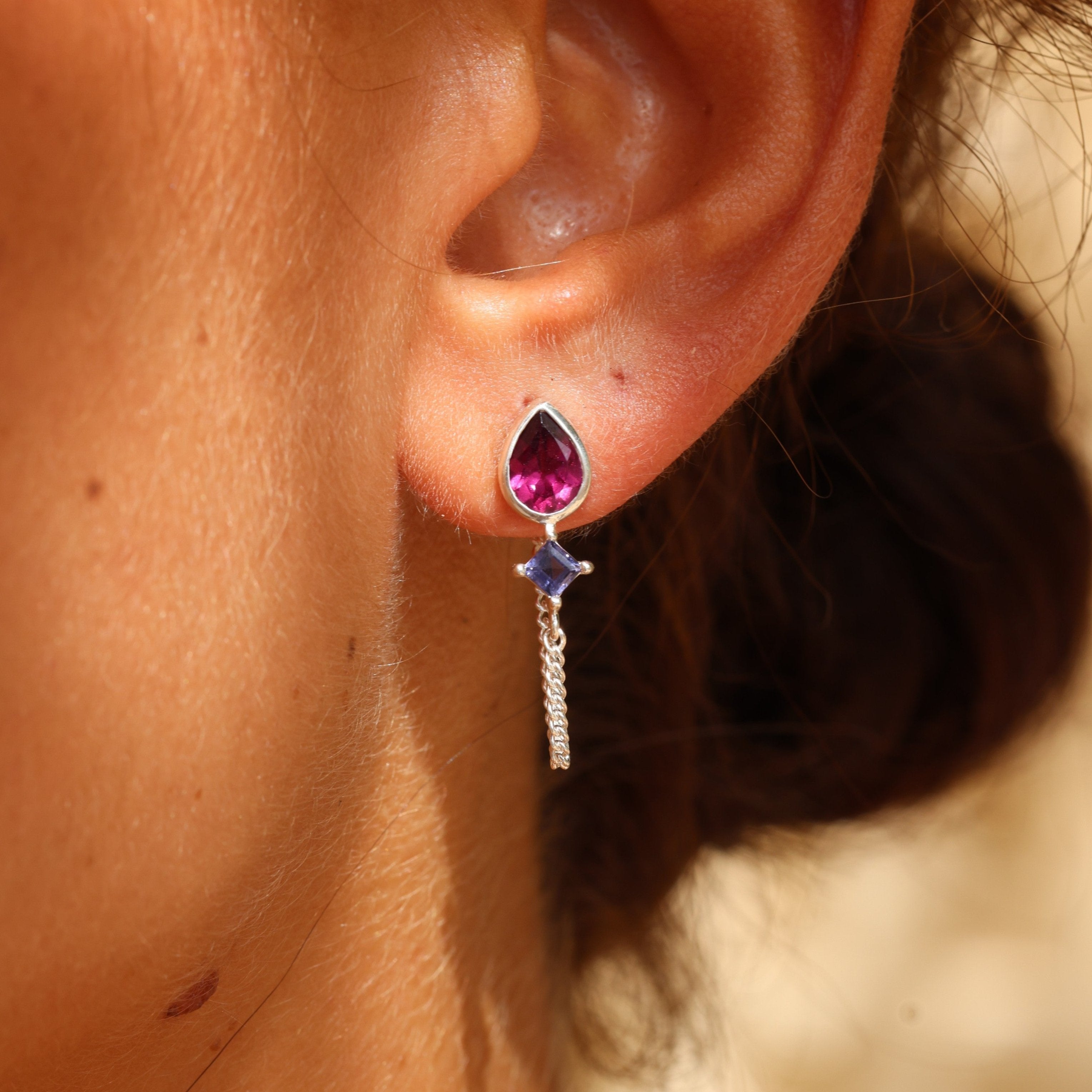 TONIMAY - VALENTINA SILVER CHAIN STUD