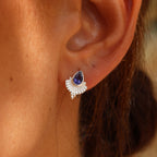 TONIMAY - VENUS IOLITE SILVER EARRINGS