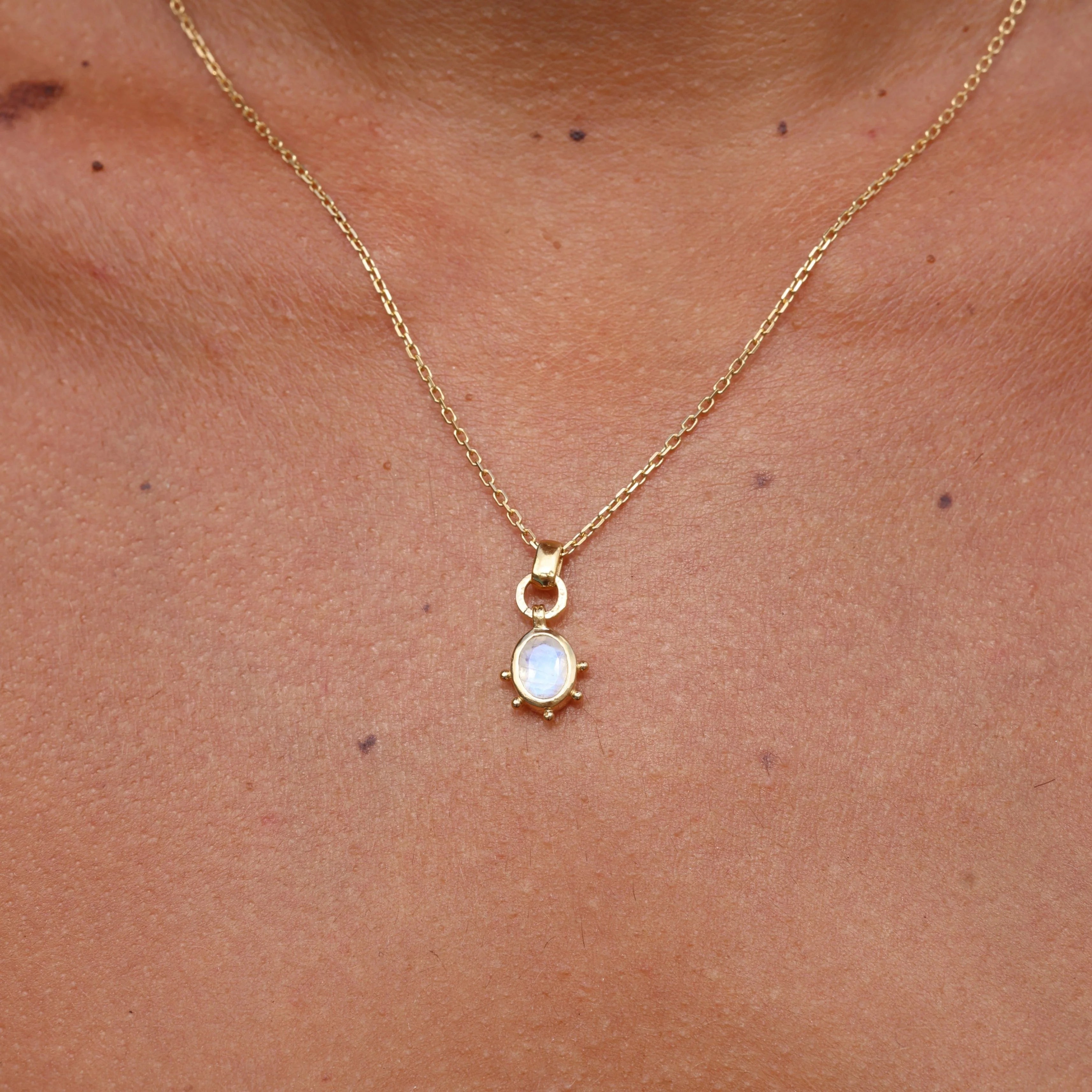 TONIMAY - GIA MOONSTONE SILVER NECKLACE