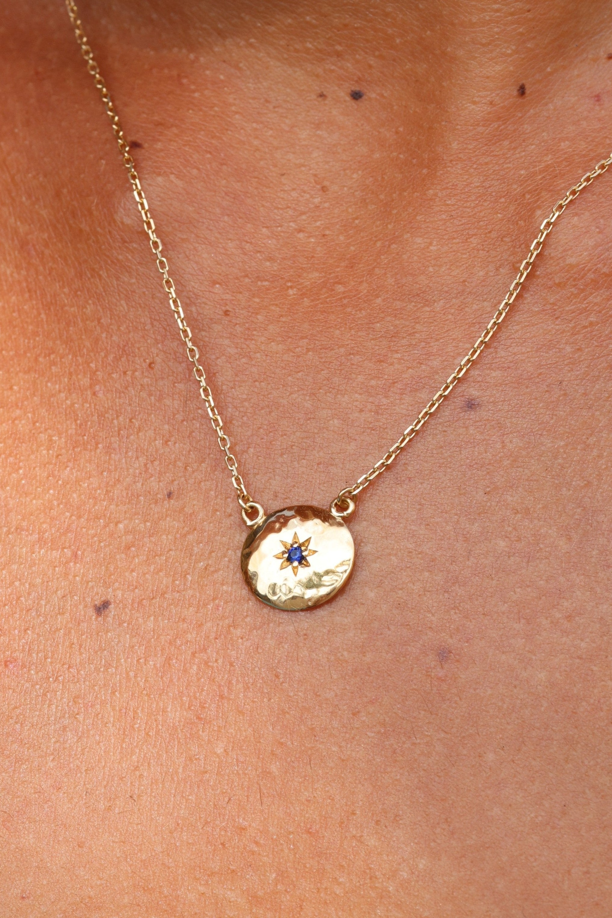 TONIMAY - NECKLACE - MIA SAPPHIRE GOLD