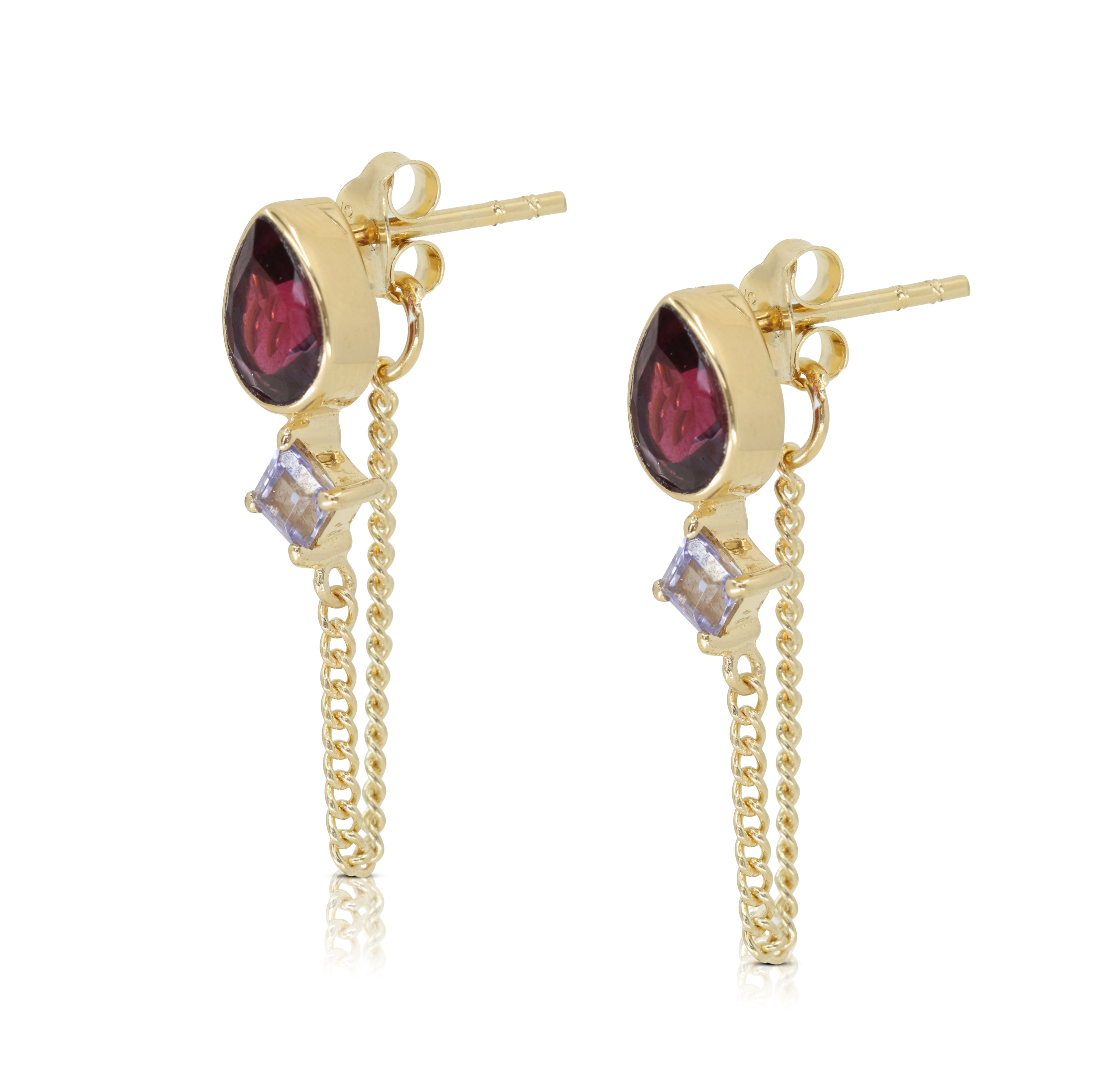 TONIMAY - VALENTINA GOLD CHAIN STUD