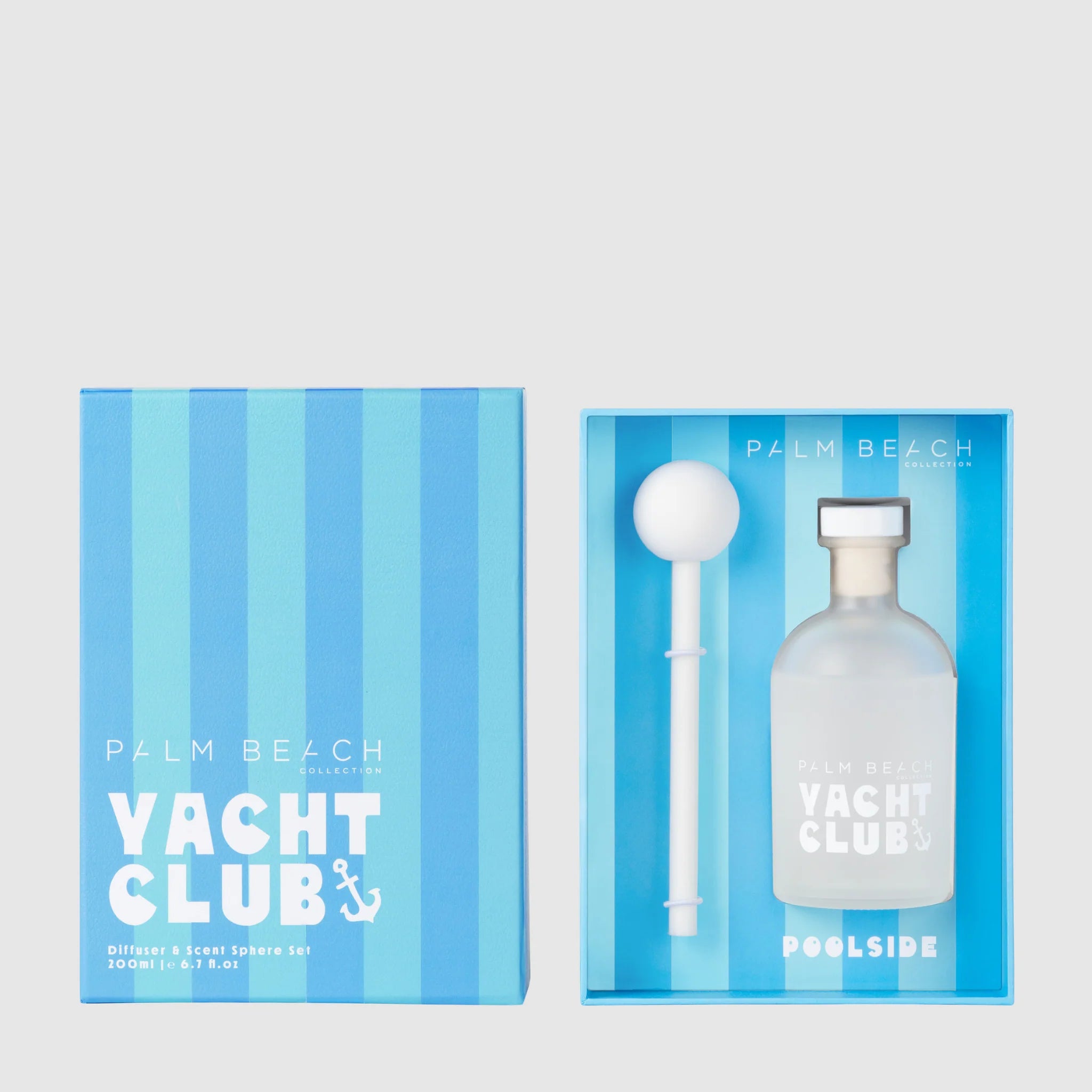 PALM BEACH COLLECTION - YACHT CLUB REED DIFFUSER + SCENT SPHERE 200ML