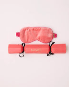 KIP & CO - VELVET EYE MASK - STRAWBERRY