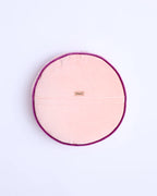 KIP & CO - VELVET PEA CUSHION - PLUM JAM