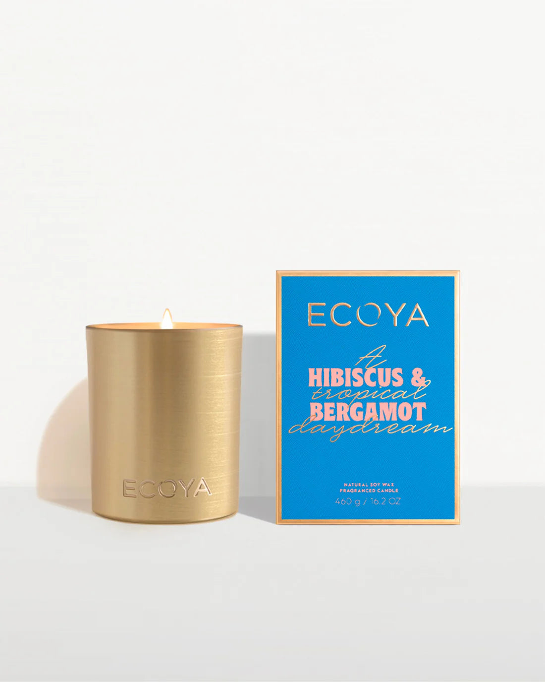 ECOYA - HOLIDAY: HIBISCUS & BERGAMOT GOLDIE CANDLE