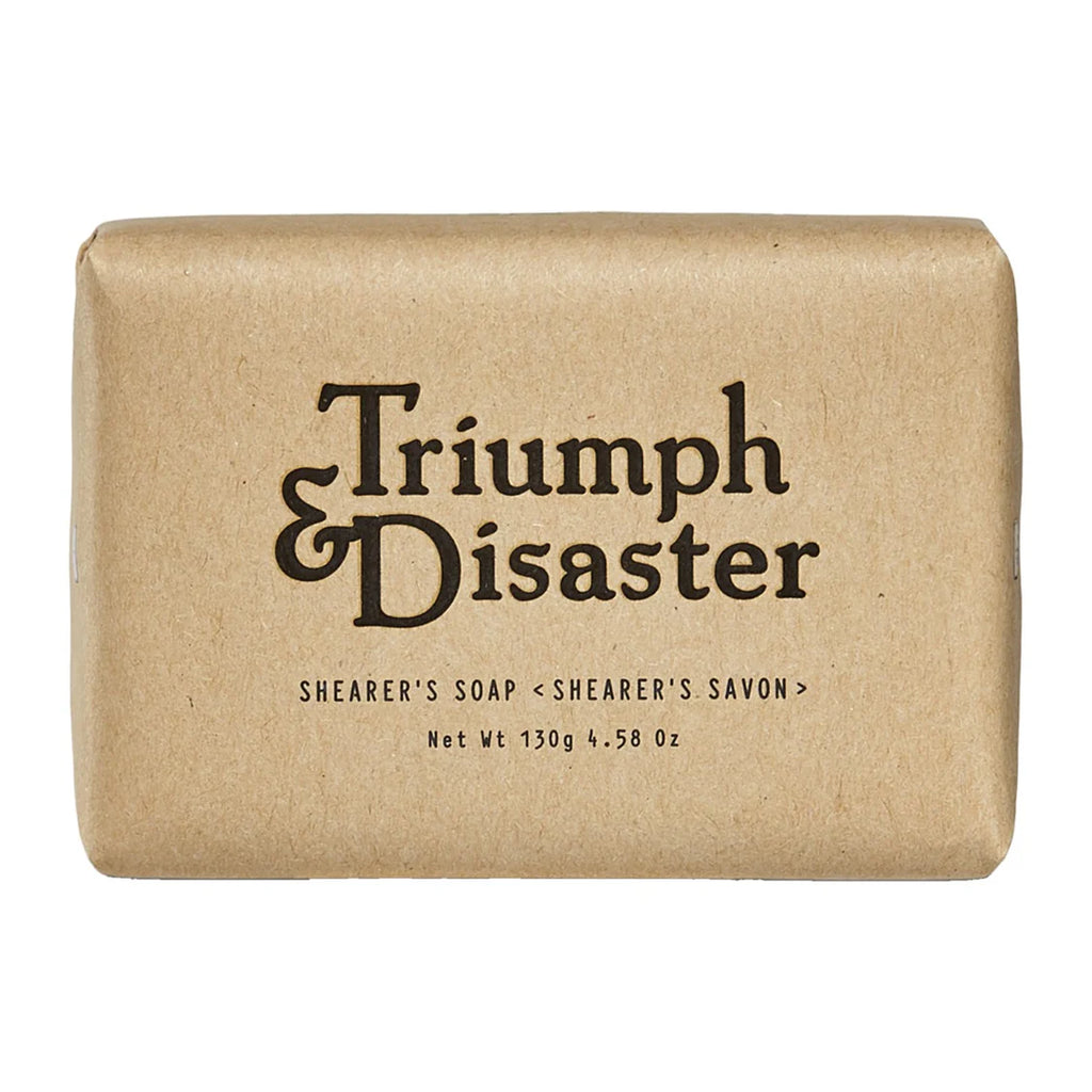TRIUMPH & DISASTER - SHEARER'S SOAP - 130G