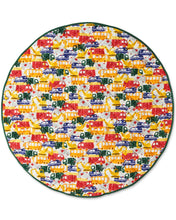 Load image into Gallery viewer, KIP &amp; CO - ORGANIC COTTON QUILTED PLAY MAT - BIG WHEELS
