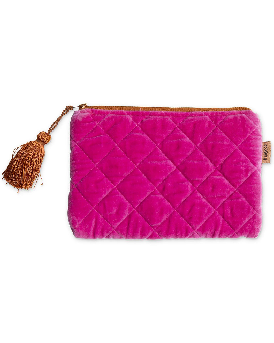 KIP & CO - VELVET COSMETIC PURSE - SWEET TALKER