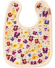 Load image into Gallery viewer, KIP &amp; CO - ORGANIC COTTON BIB - PANSY
