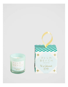 PALM BEACH COLLECTION - EXTRA MINI CANDLE HANGING BAUBLE - FIR & CEDARWOOD