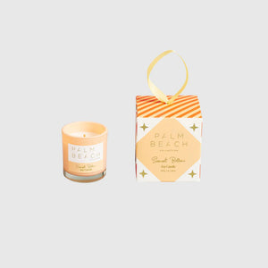 PALM BEACH COLLECTION - EXTRA MINI CANDLE HANGING BAUBLE - SUNSET BELLINI