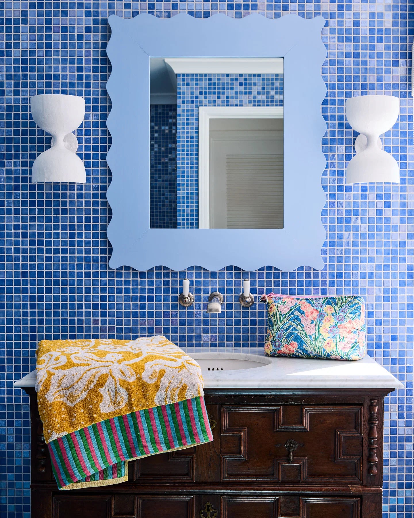 KIP & CO x ANNA SPIRO - ELSTERNWIG FIG TERRY BATH TOWEL