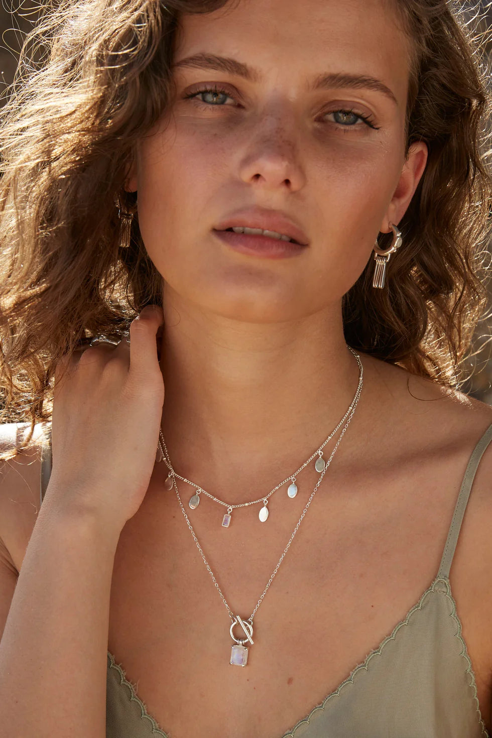 TONIMAY - NECKLACE - ALCHEMY MOONSTONE SILVER