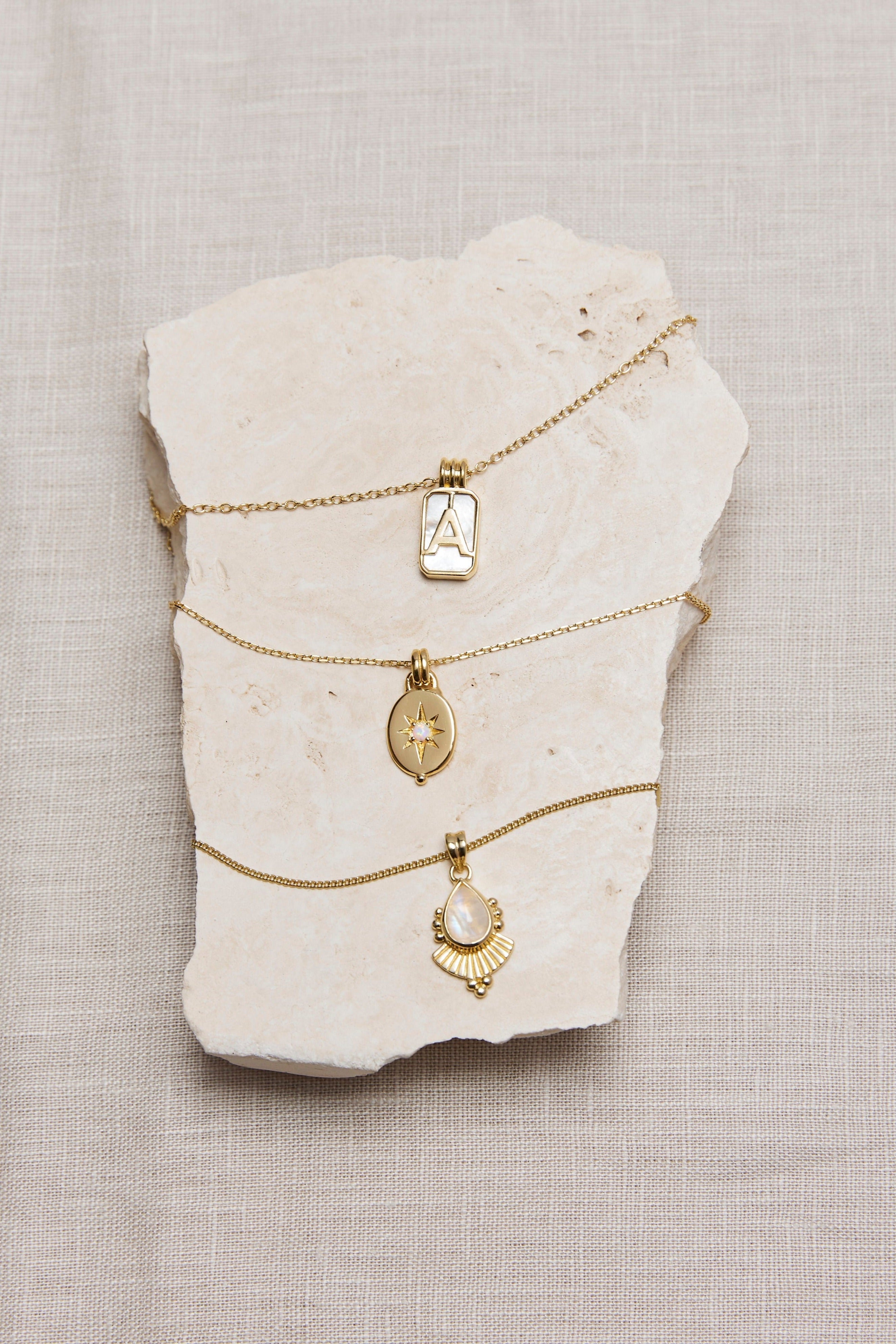 TONIMAY - ALINA OPAL GOLD NECKLACE
