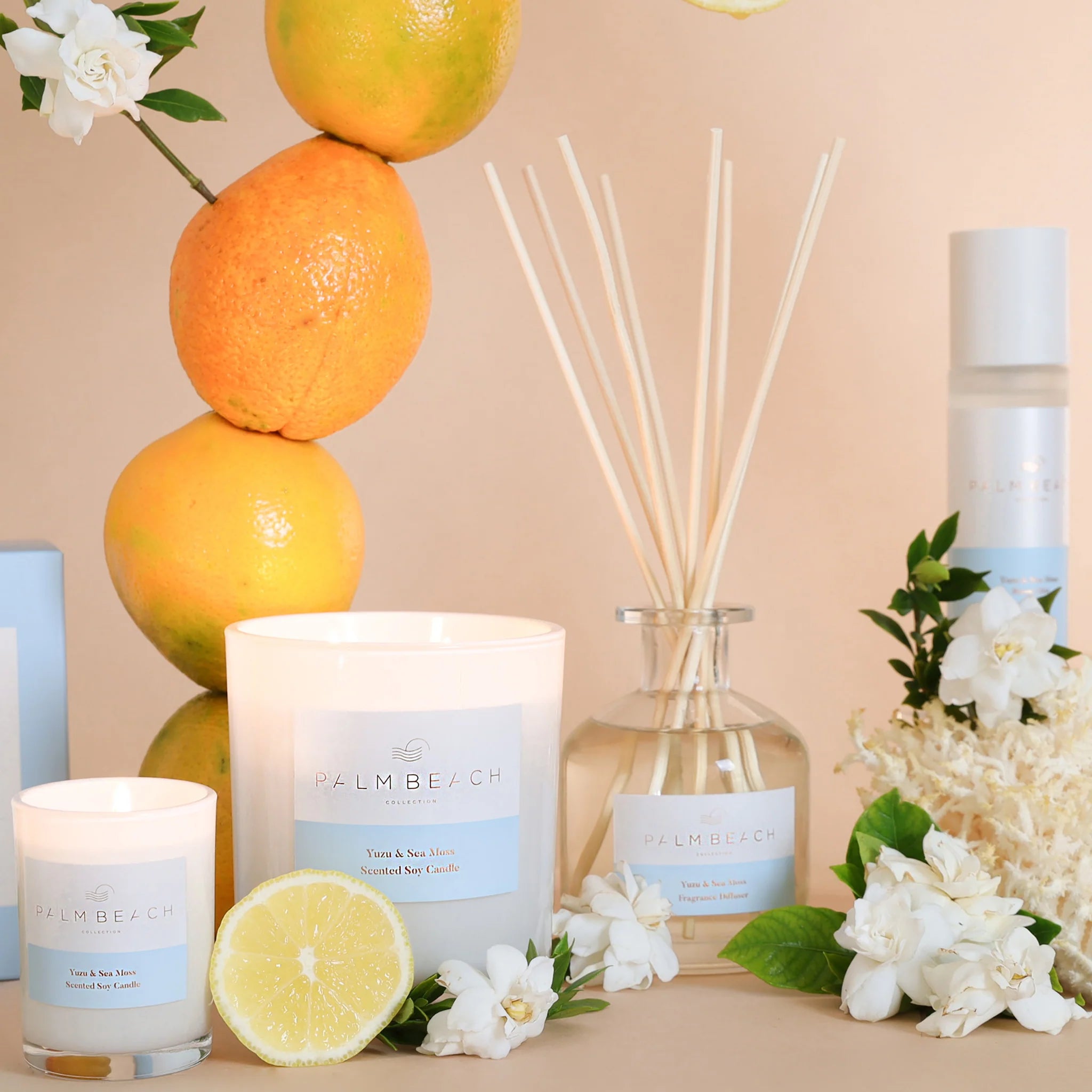 PALM BEACH COLLECTION - 250ML FRAGRANCE DIFFUSER - YUZU & SEA MOSS