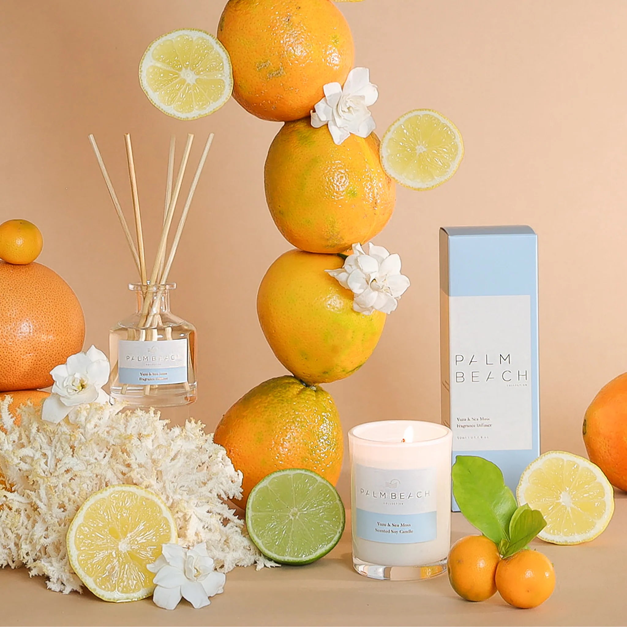 PALM BEACH COLLECTION - 50ML MINI FRAGRANCE DIFFUSER - YUZU & SEA MOSS