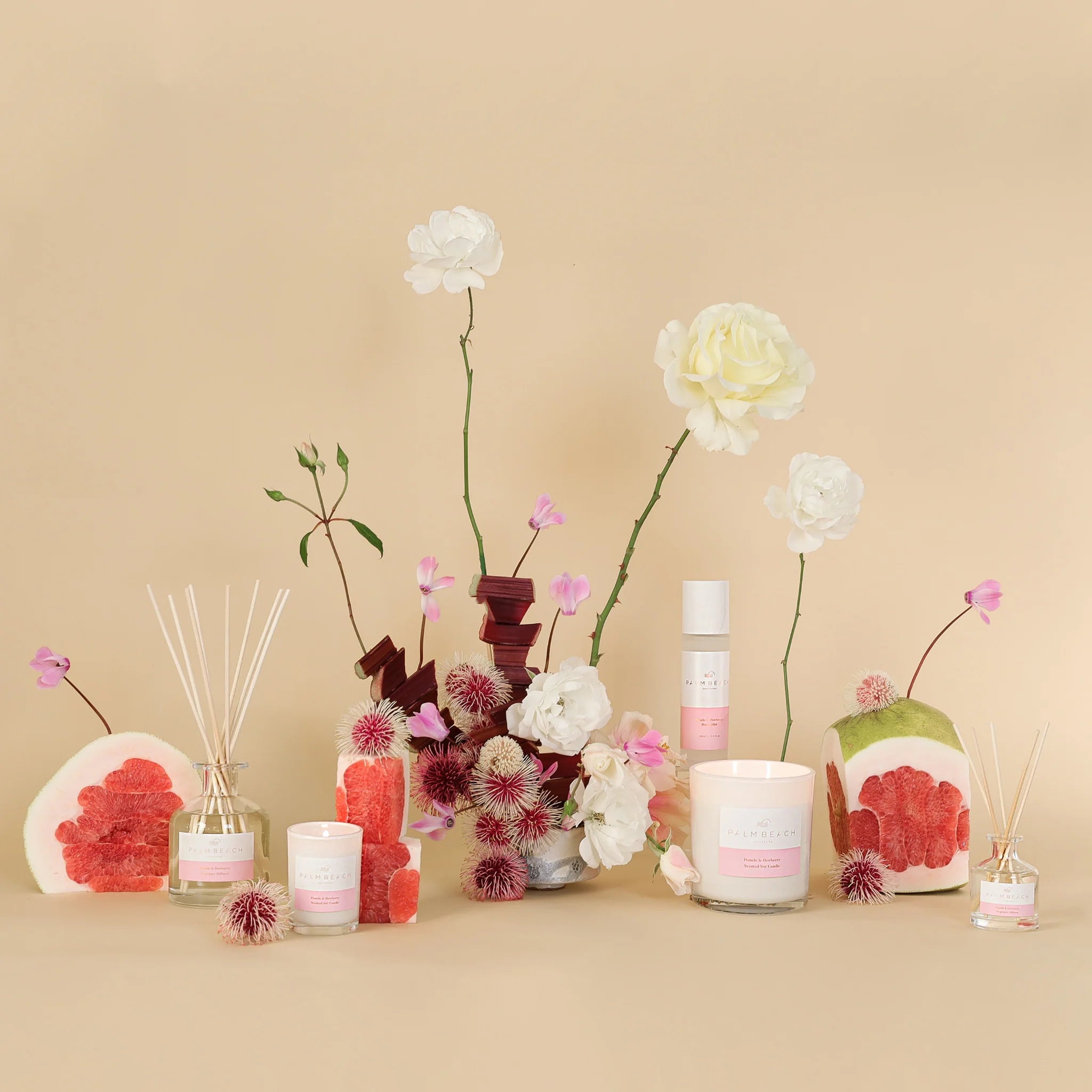PALM BEACH COLLECTION - MINI CANDLE 90G - POMELOM & DEWBERRY