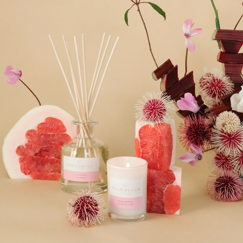 PALM BEACH COLLECTION - MINI CANDLE 90G - POMELOM & DEWBERRY