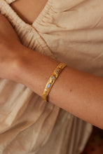 Load image into Gallery viewer, TONIMAY - CORONET MOONSTONE GOLD CUFF
