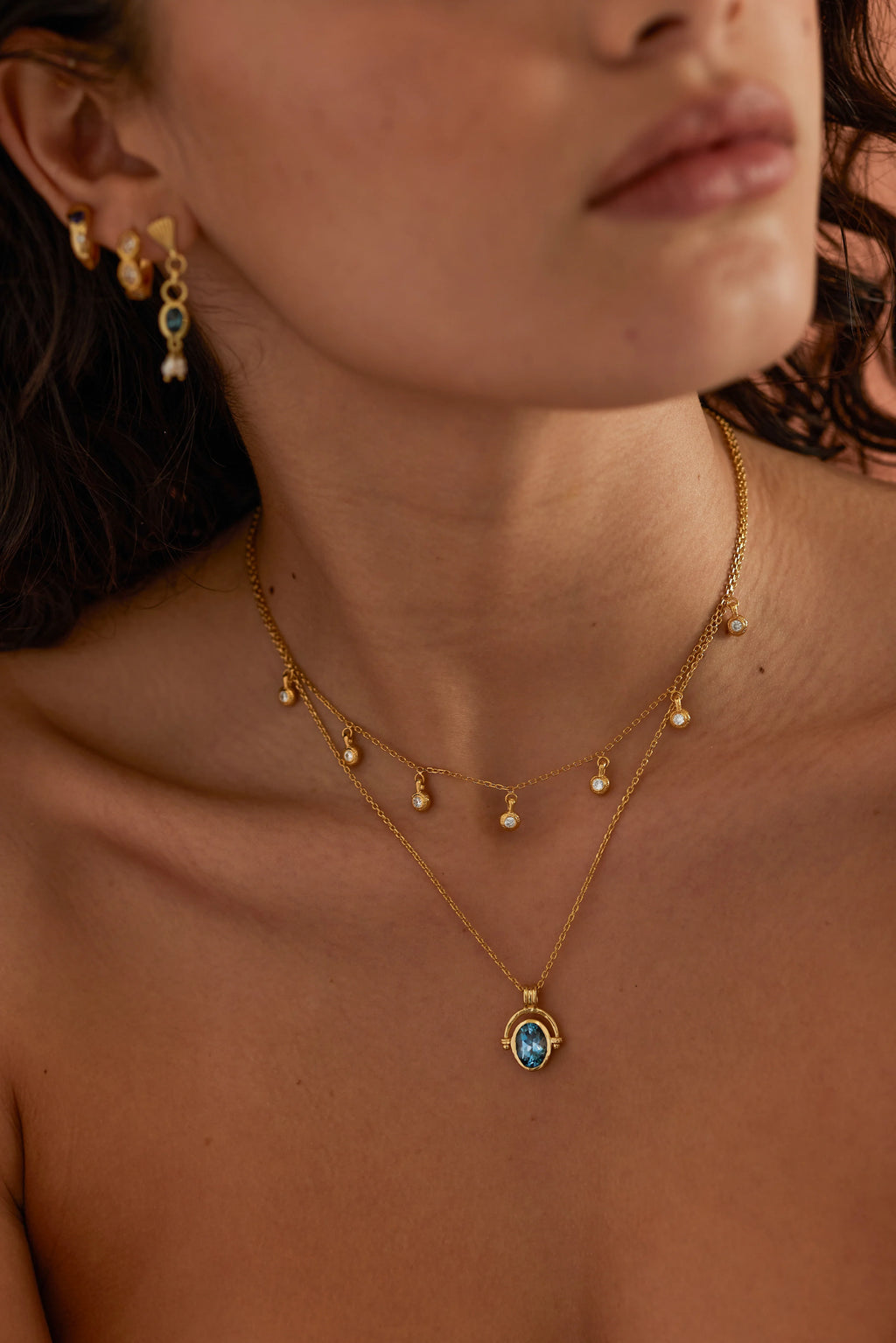 TONIMAY - NECKLACE - MIRA TOPAZ GOLD