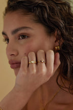 TONIMAY - AMARA MARQUISE TOPAZ GOLD RING - SIZE 8 LARGE