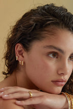 TONIMAY - MAYA CZ GOLD HUGGIES