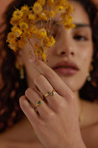 TONIMAY - TILLY TOPAZ GOLD RING - SIZE 7 MEDIUM