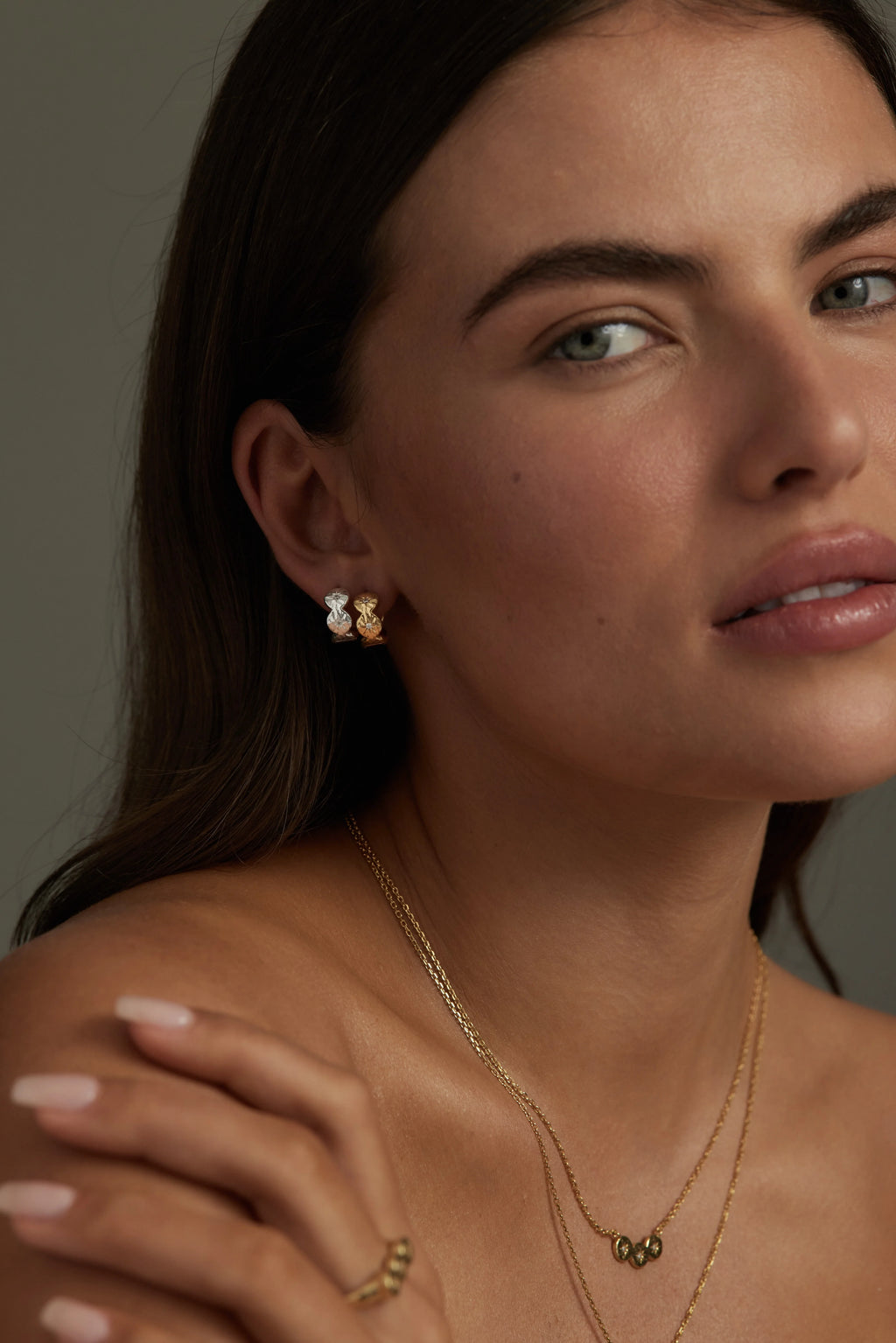 TONIMAY - ÉTOILE SILVER HOOPS