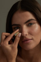 TONIMAY - TILDA TOPAZ GOLD EARRINGS