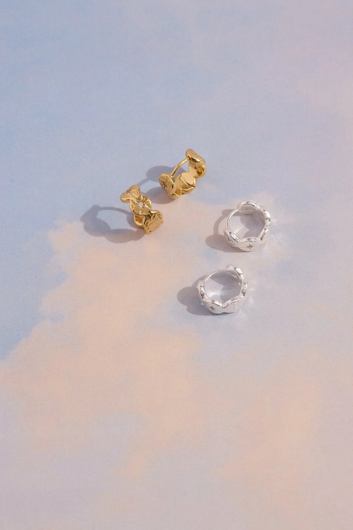 TONIMAY - ÉTOILE SILVER HOOPS