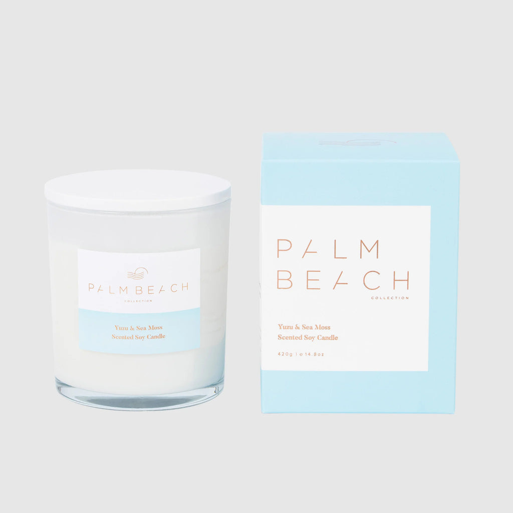 PALM BEACH COLLECTION - STANDARD CANDLE - YUZU & SEA MOSS