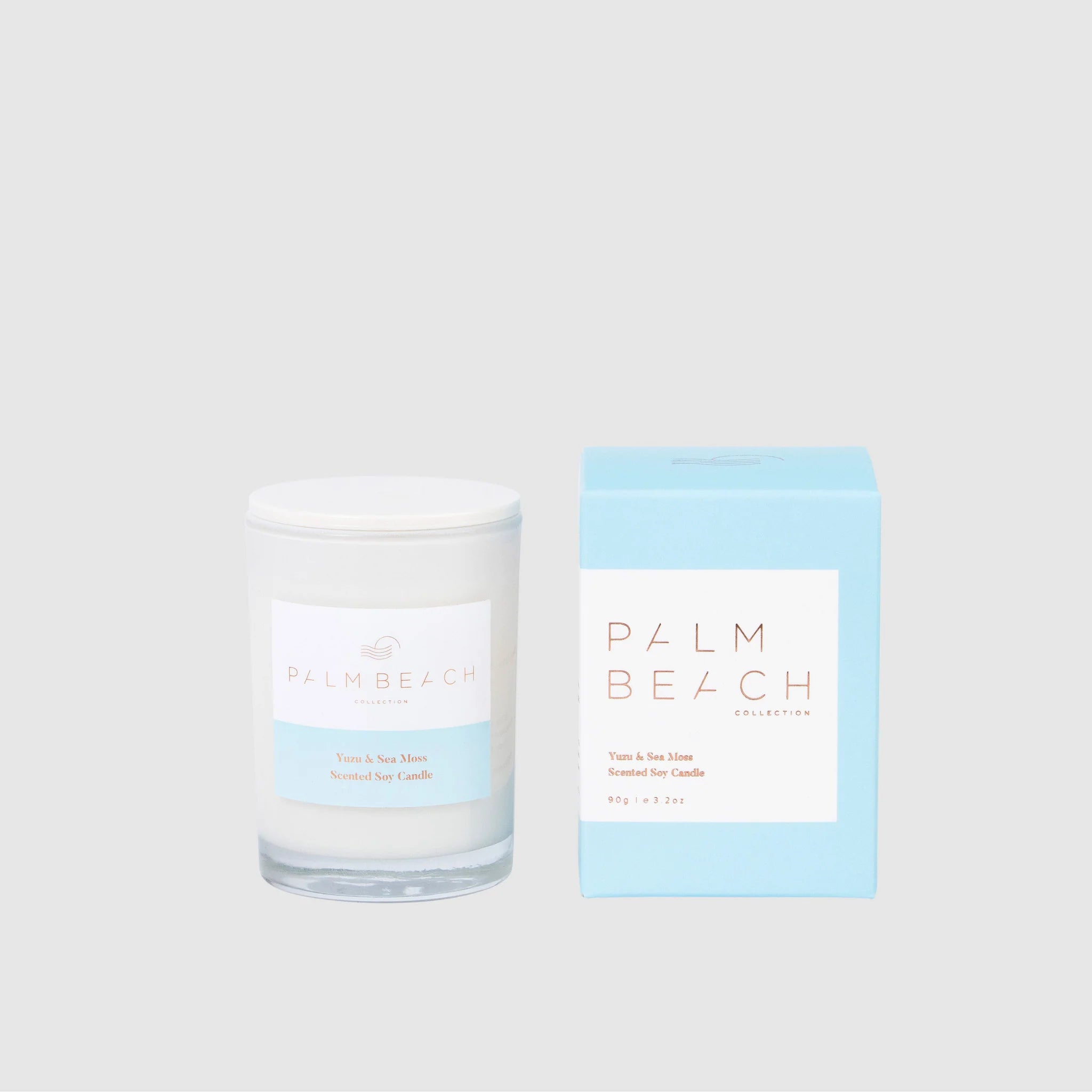 PALM BEACH COLLECTION - MINI CANDLE 90G - YUZU & SEA MOSS