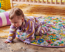 Load image into Gallery viewer, KIP &amp; CO - ORGANIC COTTON QUILTED PLAY MAT - BLISS FLORAL
