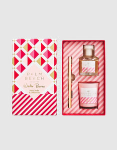 PALM BEACH COLLECTION - MINI CANDLE & DIFFUSER GIFT PACK - WINTER BERRIES