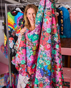 KIP & CO X ROMANCE WAS BORN - TABLECLOTH - FLOWER POWER PINK