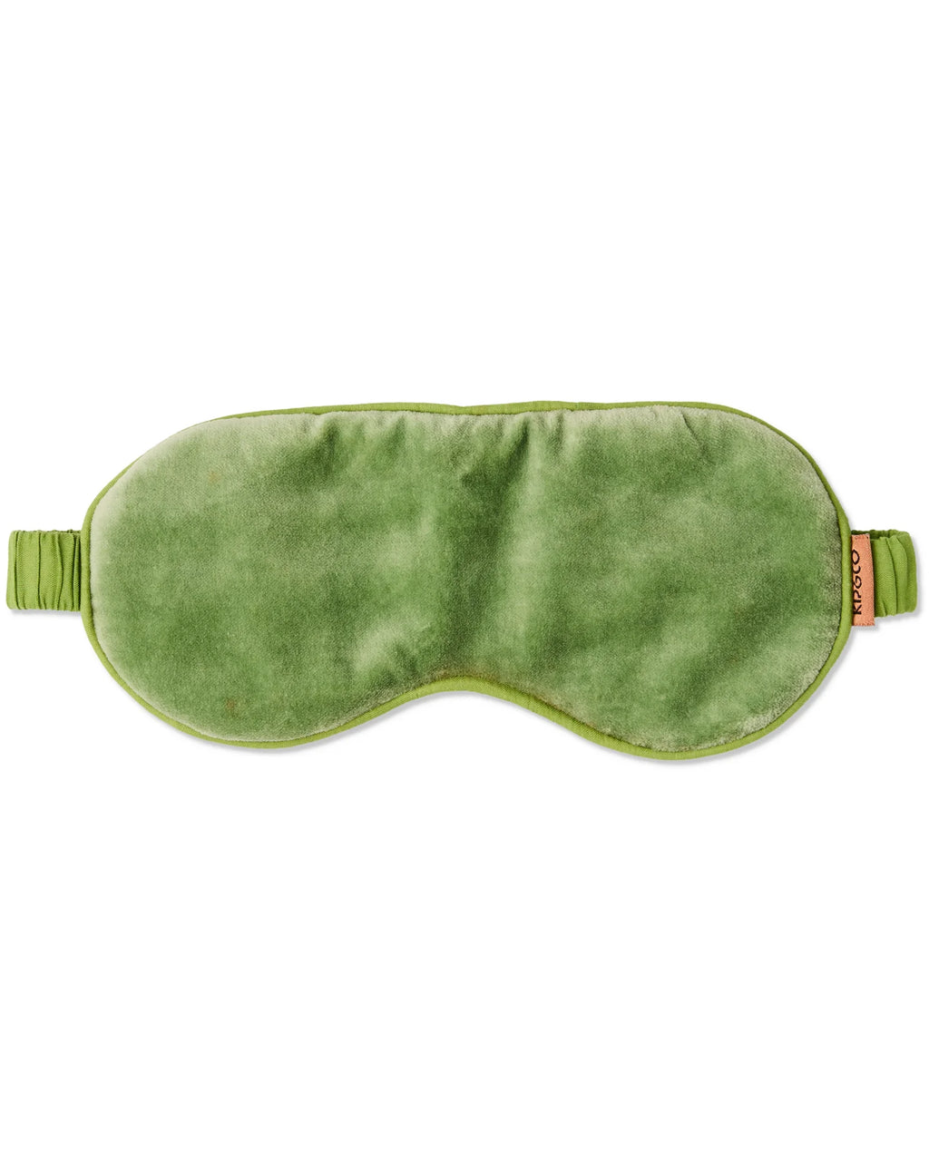KIP & CO - VELVET EYE MASK - PESTO