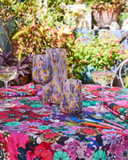 KIP & CO X ROMANCE WAS BORN - TABLECLOTH - FLOWER POWER PINK